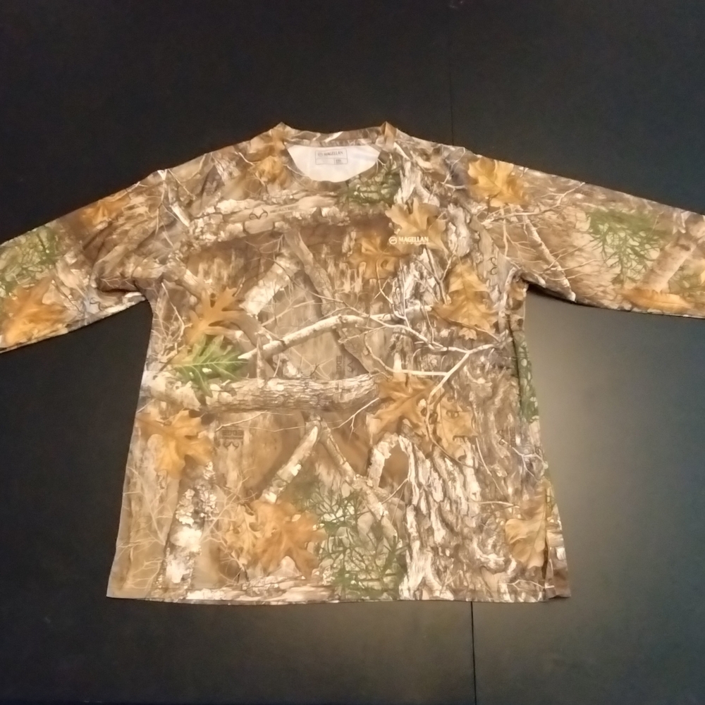 Pre-owned Magellan Long Sleeve T-shirt XXL Realtree Edge Print